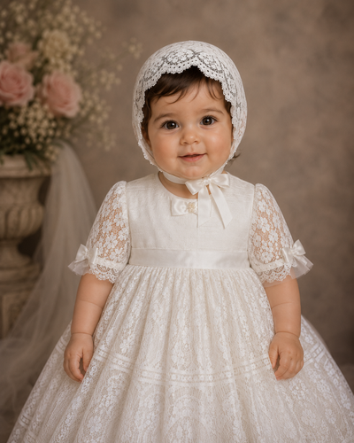 The Edit Heirloom Christening Gown