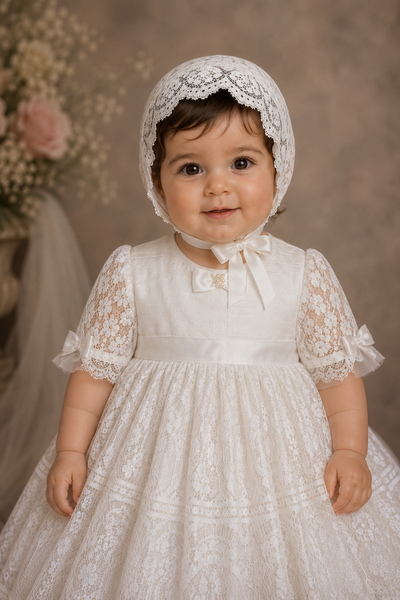 The Edit Heirloom Christening Gown