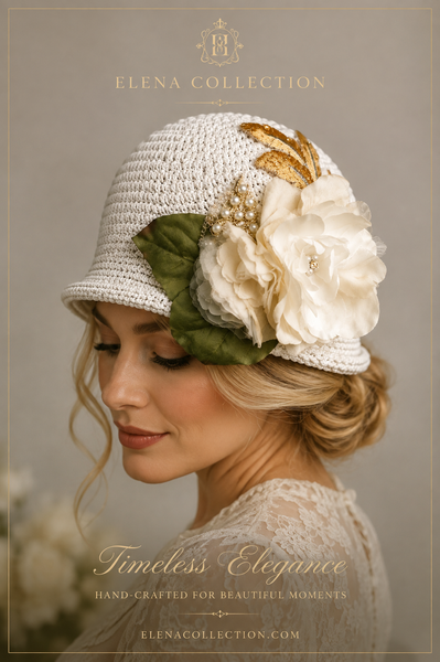 The Golden Garden Cloche Hat