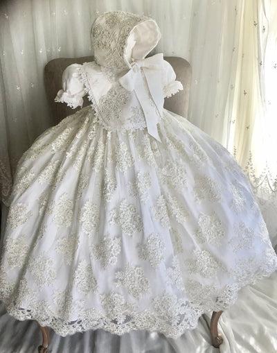 Claudette - Heirloom Christening Gown