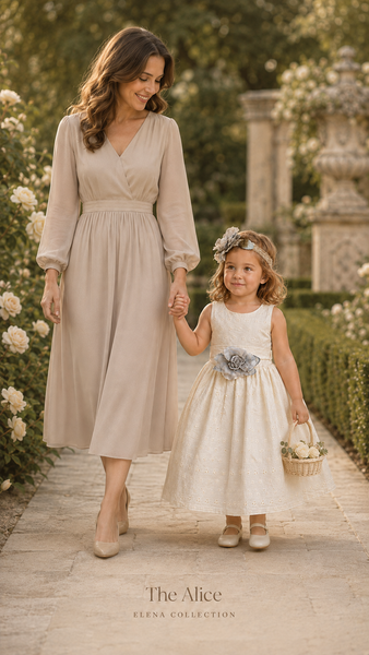 THE ALICE | EYELET COTTON TODDLER DRESS