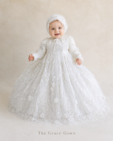 THE GRACE GOWN | COUTURE CHRISTENING ENSEMBLE