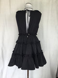 Black Tiered Mini Dress