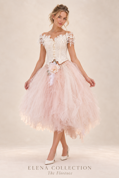 THE FLORENCE
Couture Two-Piece Bridal Ensemble