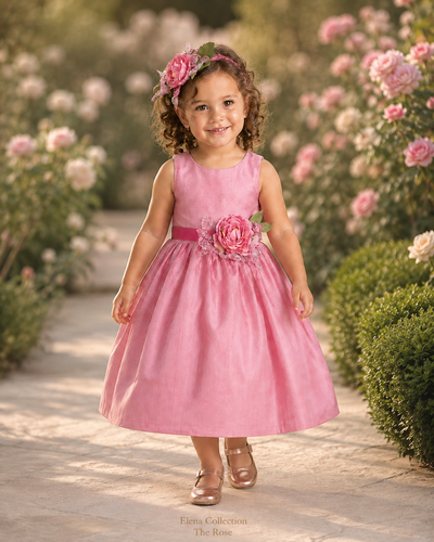 The Rose Flower Girl Dress