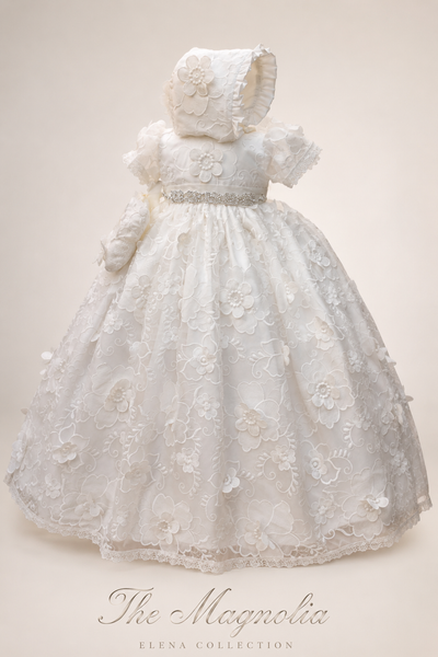 The Magnolia - Heirloom Christening Gown