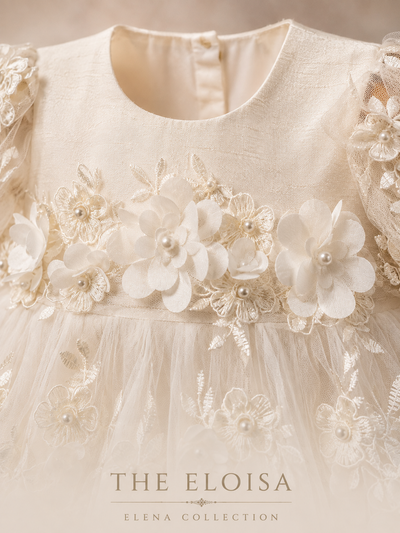 The Eloisa - Heirloom Christening Gown