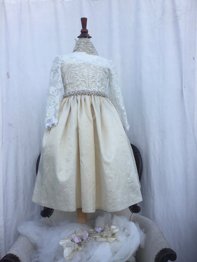 The Antonia Flower Girl Silk Dress Dress