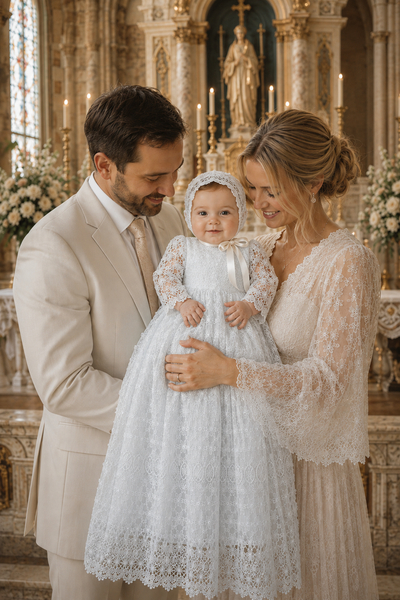 The Robert - Heirloom Christening Gown