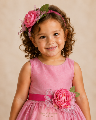 The Rose Flower Girl Dress