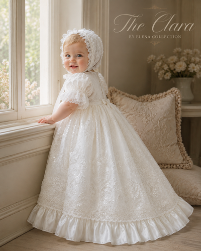 The Clara - Heirloom Christening Gown
