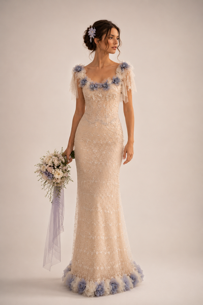 Elena Collection – Couture Bridesmaid Corset & Skirt Set