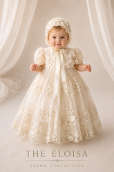 The Eloisa - Heirloom Christening Gown