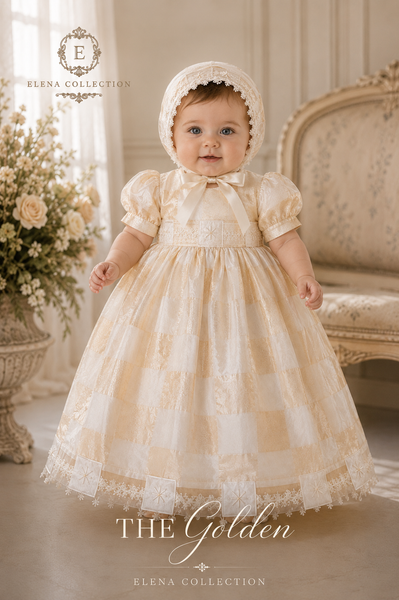 Golden - Heirloom Christening Gown