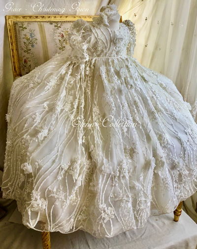 THE GRACE GOWN | COUTURE CHRISTENING ENSEMBLE