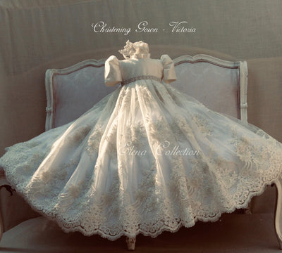 Victoria Gown - Heirloom Christening Gown
