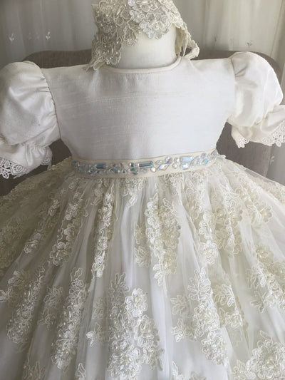 Claudette - Heirloom Christening Gown