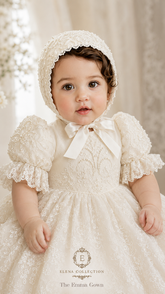 Emma - Heirloom Christening Gown