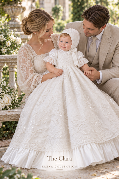 The Clara - Heirloom Christening Gown