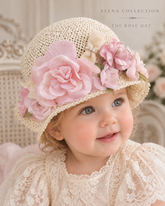 The Rose Hat — Newborn Couture Hat
