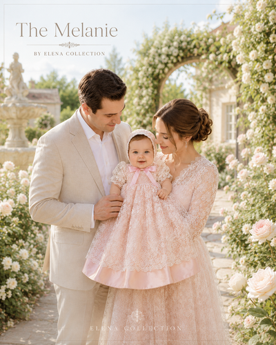 The Melanie - Heirloom Christening Gown