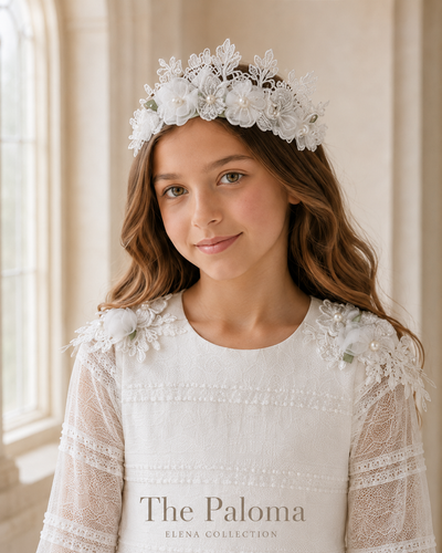 THE PALOMA FIRST COMMUNION DRESS