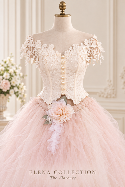 THE FLORENCE
Couture Two-Piece Bridal Ensemble