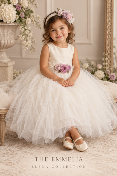 The Emmelia | One-of-a-Kind Archival Silk & Tulle Dress