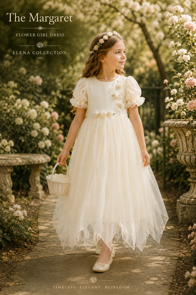 The Margaret | Vintage Flower Girl Dress