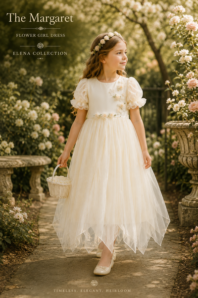 The Margaret | Vintage Flower Girl Dress