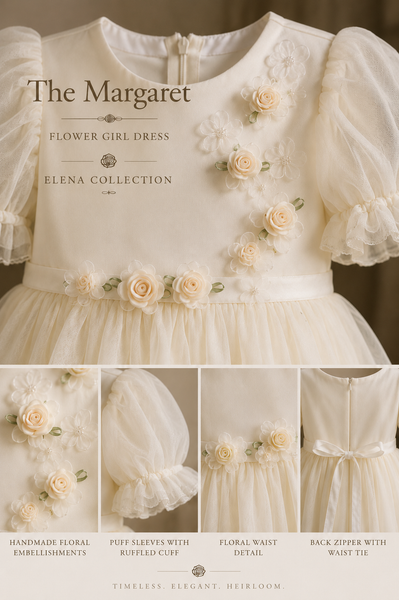 The Margaret | Vintage Flower Girl Dress