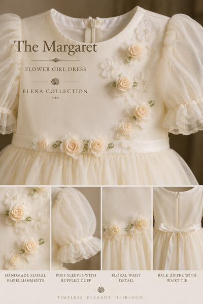 The Margaret | Vintage Flower Girl Dress