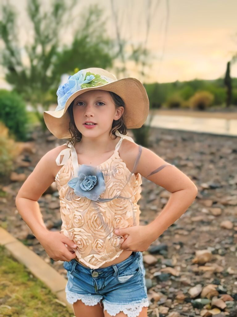 Girls Corset Top - Twinkle