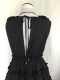 Black Tiered Mini Dress