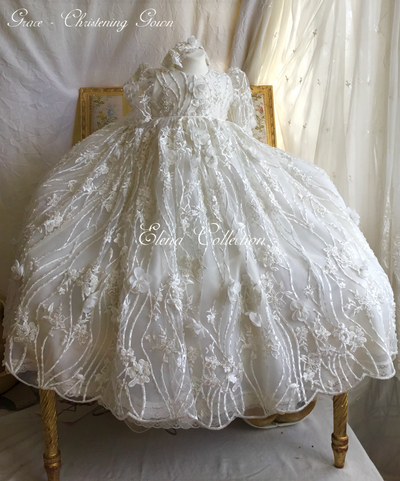 THE GRACE GOWN | COUTURE CHRISTENING ENSEMBLE