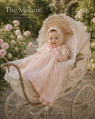 The Melanie - Heirloom Christening Gown