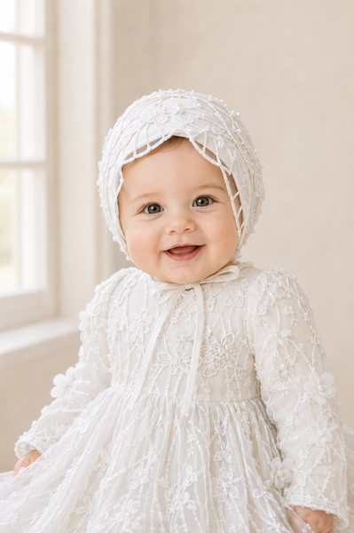 THE GRACE GOWN | COUTURE CHRISTENING ENSEMBLE