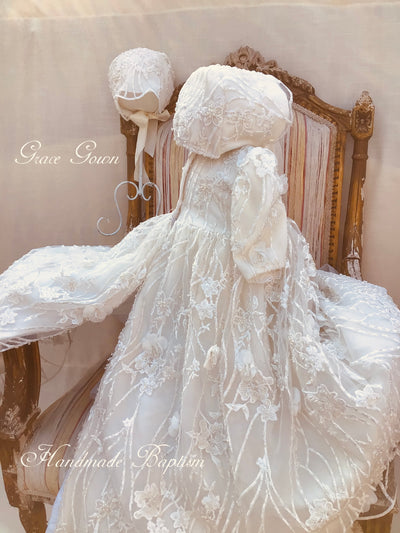 THE GRACE GOWN | COUTURE CHRISTENING ENSEMBLE