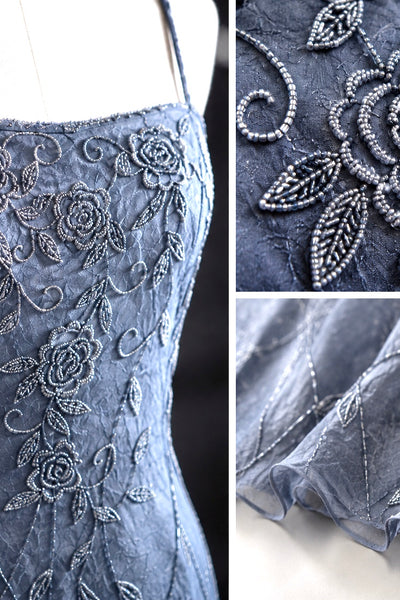 The Eleanor Archive Gown
Vintage Silk Hand-Beaded Evening Gown | Elena Collection Archive
