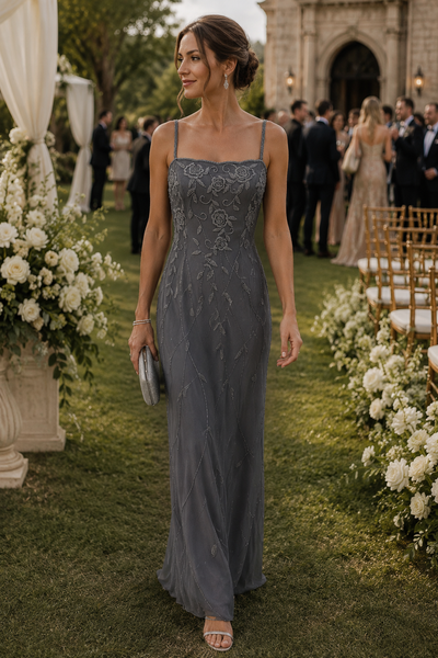 The Eleanor Gown
Vintage Silk Hand-Beaded Evening Gown | Elena Collection Archive
