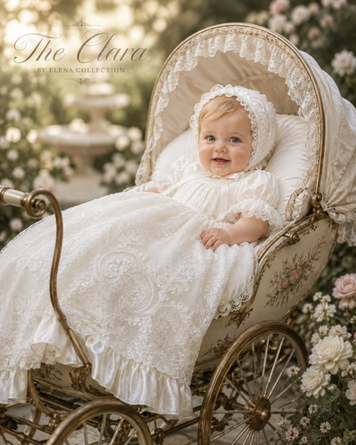 The Clara - Heirloom Christening Gown