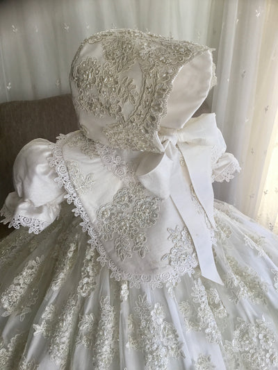 Claudette - Heirloom Christening Gown