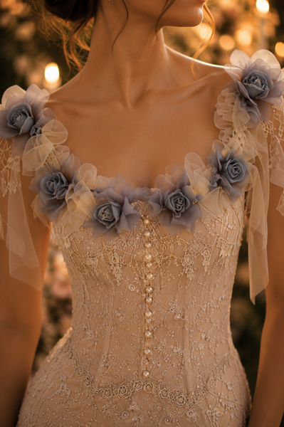 Elena Collection – Couture Bridesmaid Corset & Skirt Set