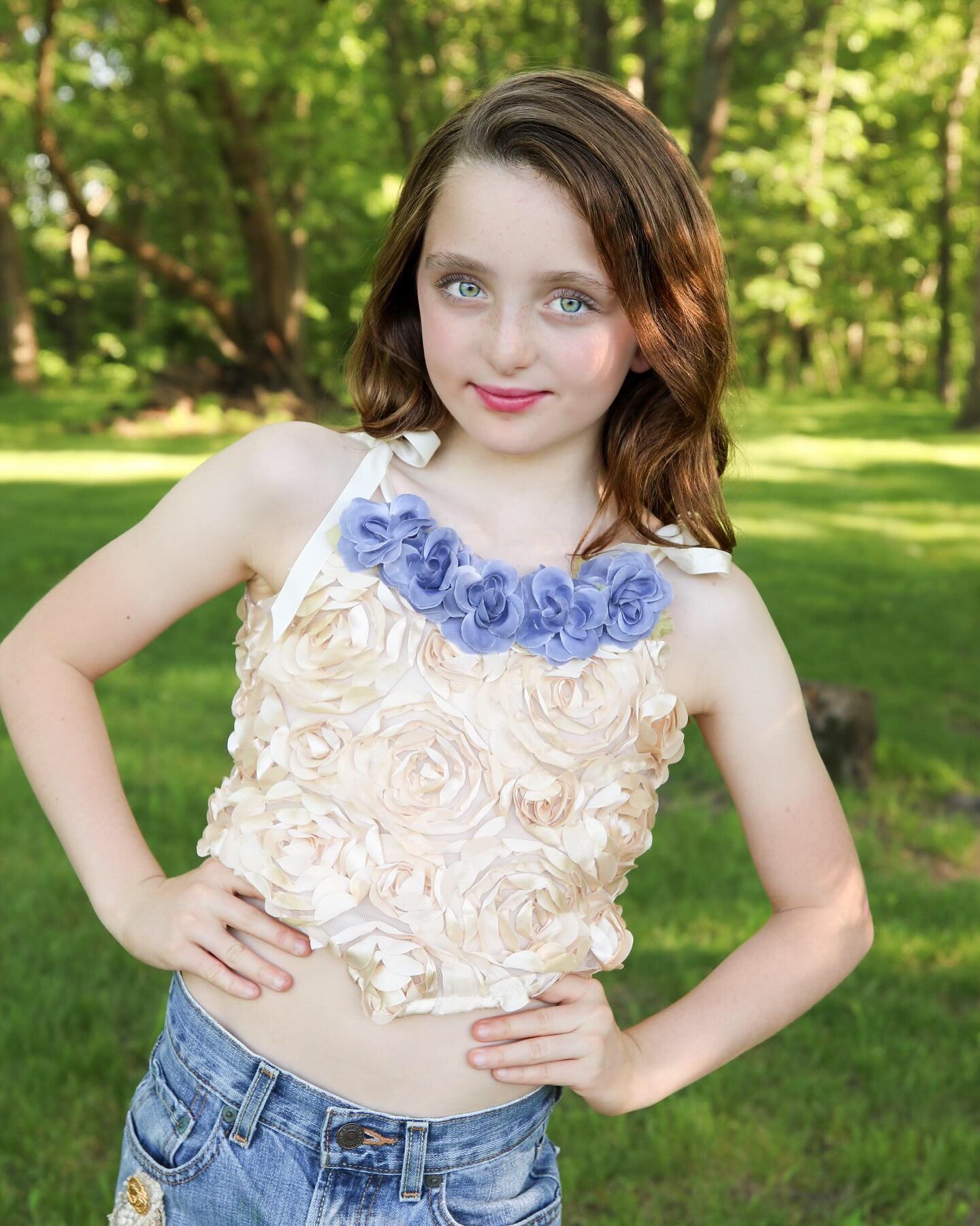 Girls Rossetti Corset Top - Talia