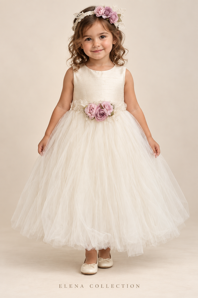 The Emmelia | One-of-a-Kind Archival Silk & Tulle Dress