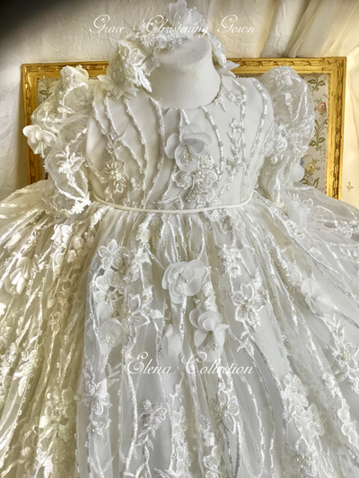 THE GRACE GOWN | COUTURE CHRISTENING ENSEMBLE