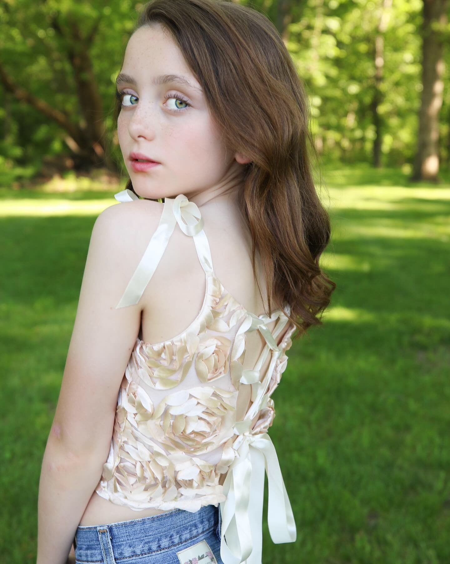 Girls Rossetti Corset Top - Talia