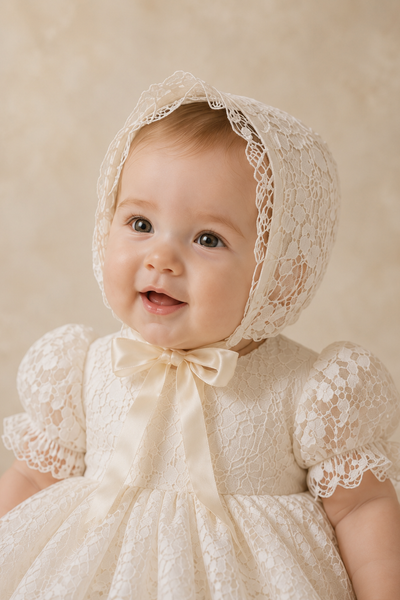 The Rosalba - Heirloom Christening Gown