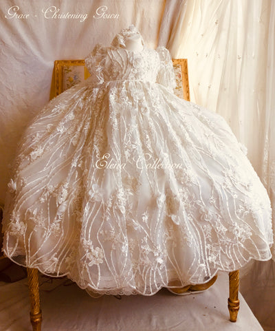 THE GRACE GOWN | COUTURE CHRISTENING ENSEMBLE