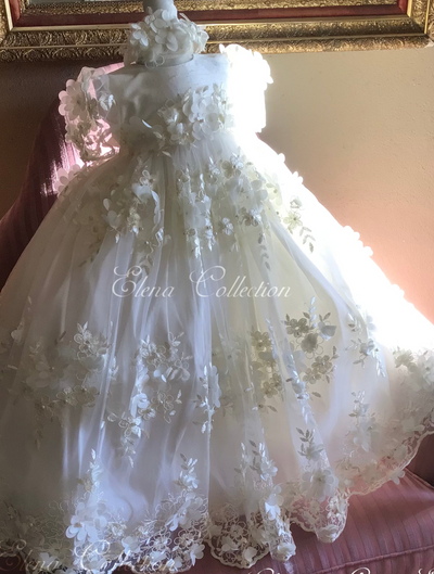 The Eloisa - Heirloom Christening Gown